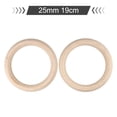 thumbnail image 4 of Solid Birch Wooden Gymnastics Rings Pair for Effective Fitness Training, 4 of 10