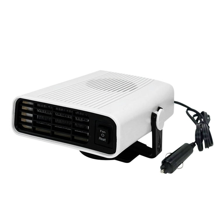 best car heater that plugs into cigarette lighter Vadktai 12v 150w Car Heater Fan Winter Windshield Defogger and Defroster Car  Seat Warmers 2 in 1 Portable Car Heater Plugs into Cigarette Lighter with  360° Rotatable Base