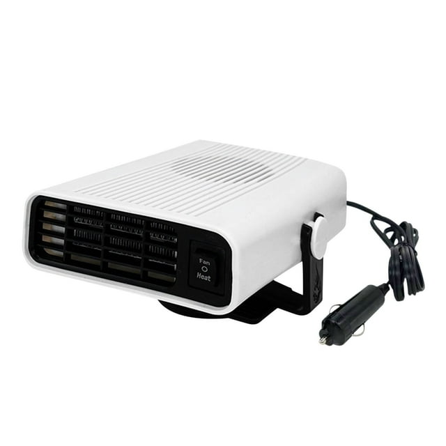 12V 150W Professional Car Heater Defroster with Rapid Demisting Function, Complete Rotating Support System, Automatic Safety Protection with Premium Pure Copper Cable Construction