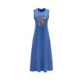 thumbnail image 2 of Vestido largo de verano para mujer, vestido de playa a la moda, vestido informal para viajar por la calle M, 2 of 7