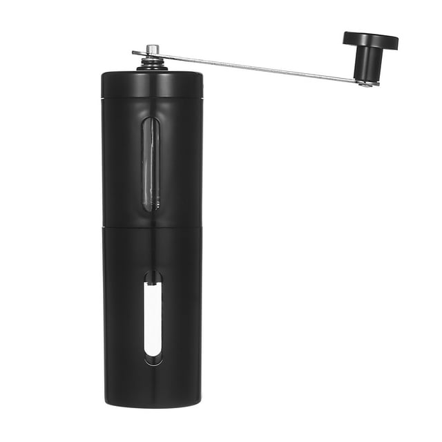Manual coffee grinder with adjustable settings, portable conical ceramic burr grinder, kitchen tool