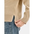 thumbnail image 4 of Time and Tru Women’s Fine Gauge Pullover Sweater, Lightweight, Sizes XS-XXXL, 4 of 5