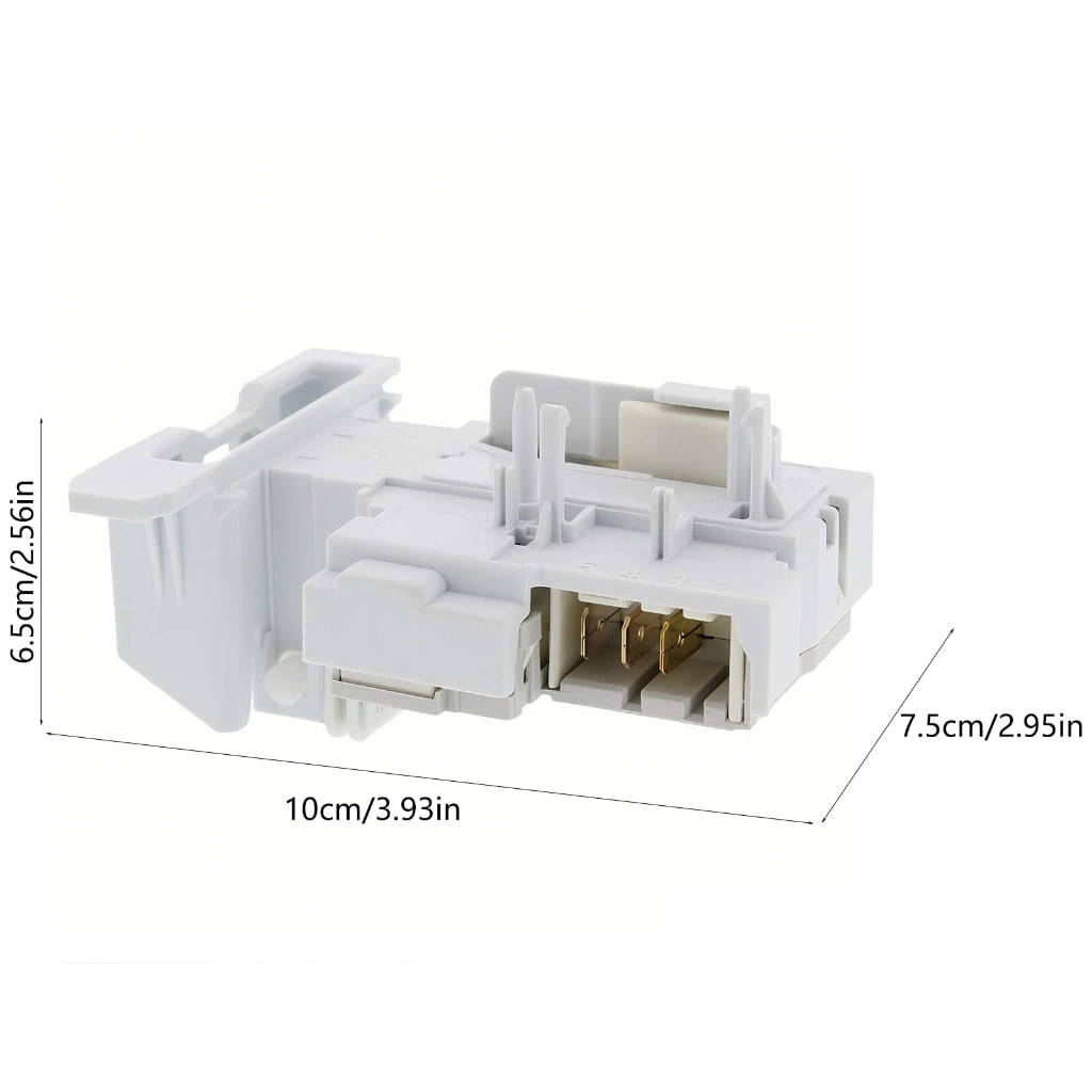 PatungKu Washer Lid Lock Door Latches Switches Plastic Housing Replaces 137353302