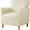 Beige, variant on Eurhowing 1-Piece Stretch Armchair Slipcover, Velvet Anti-Slip Chair Covers with Arms, Soft Accent Chair Cover for Living Room, Office, Banquet, Dark Gray