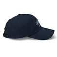 thumbnail image 6 of 1970 Grabber Blue Mach 1 dad hat for Stang Owners Classic Muscle Car Enthusiasts caps (Navy), 6 of 6