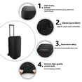 thumbnail image 4 of Sidaley Black Elasticity 310 Slim Elasticity Partybox Funda suave para altavoz Funda antipolvo para altavoz resistente y portátil Cables de audio/vídeo, 4 of 6