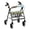 Springtime Floral Bouquet Theme, variant on HELLHERO Walker Seat Covers & Seat & Back Covers with Washable Removable Breathable Stain Proof Springtime Floral Bouquet Theme