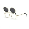 thumbnail image 1 of Lunettes de Soleil Flip-Up Hommes Femmes Polarisées Steampunk, 1 of 3