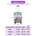 thumbnail image 5 of Happy Easter Beagle American Flag Truck Bunny Ears Travel Luggage Cover Beagles Dog Lover Gifts Idea Suitcase Dust Protective Decor - 03001, 5 of 5