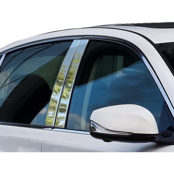 Stainless Steel Pillar Trim 4Pc Fits 2014-2020 Infiniti Q50 PP14050 QAA