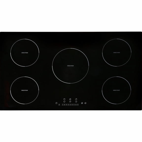 Electric Cooktop 36 Inch, 5 Burners Induction Stove Top 9200W, Built-in Magnetic Cooktop with Touch Control, Timer, Child Lock & Overheat Protection