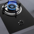 thumbnail image 2 of Plastic kitchen gas stove stove oven control rotary knob black, 2 of 7