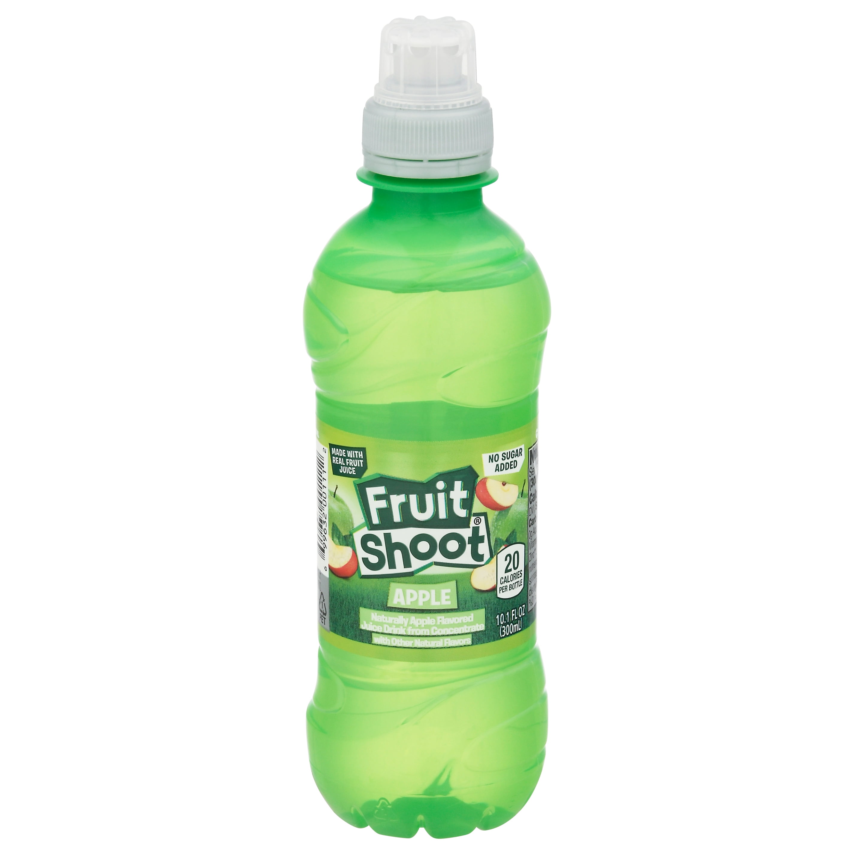 (4 pack) Robinsons Fruit Shoot Apple No Added Sugar Juice Drink, 10.1 fl oz Bottle