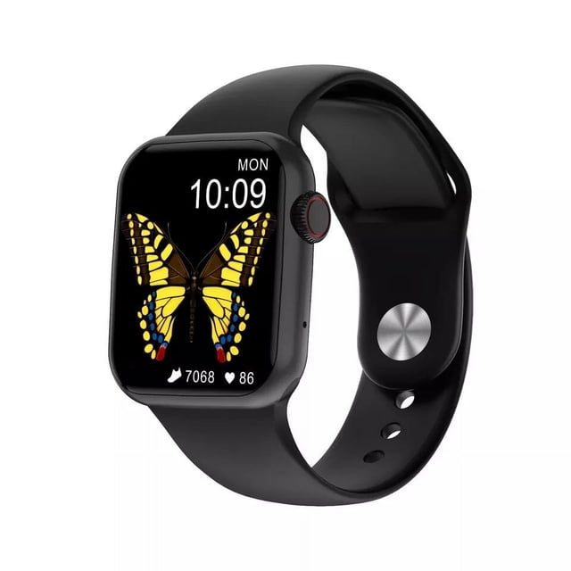 MOBEST, Smartwatch Tipo Serie 10, GPS y Pantalla de 45mm, Caja de Aluminio Negro, Reloj Inteligente Compatible iOS y Android