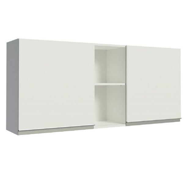 Alacena Madesa 2 Puertas 2 Nichos 150 Cm Blanco Madesa G2515309GL