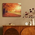 thumbnail image 4 of Chilfamy Canvas Wall Art Trees Leaves Autumn Print On Canvas Modern Decor Ready To Hang 16x12in, 4 of 6