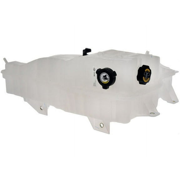 Radiator Coolant Overflow Tank Reservoir - with 4 Mounting Holes - Compatible with 2008 - 2019 Freightliner Cascadia (P3 Body Style) 2009 2010 2011 2012 2013 2014 2015 2016 2017 2018