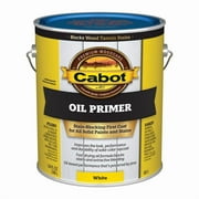 Cabot Oil Primer Low VOC White Solvent-Based Alkyd Primer 1 gal