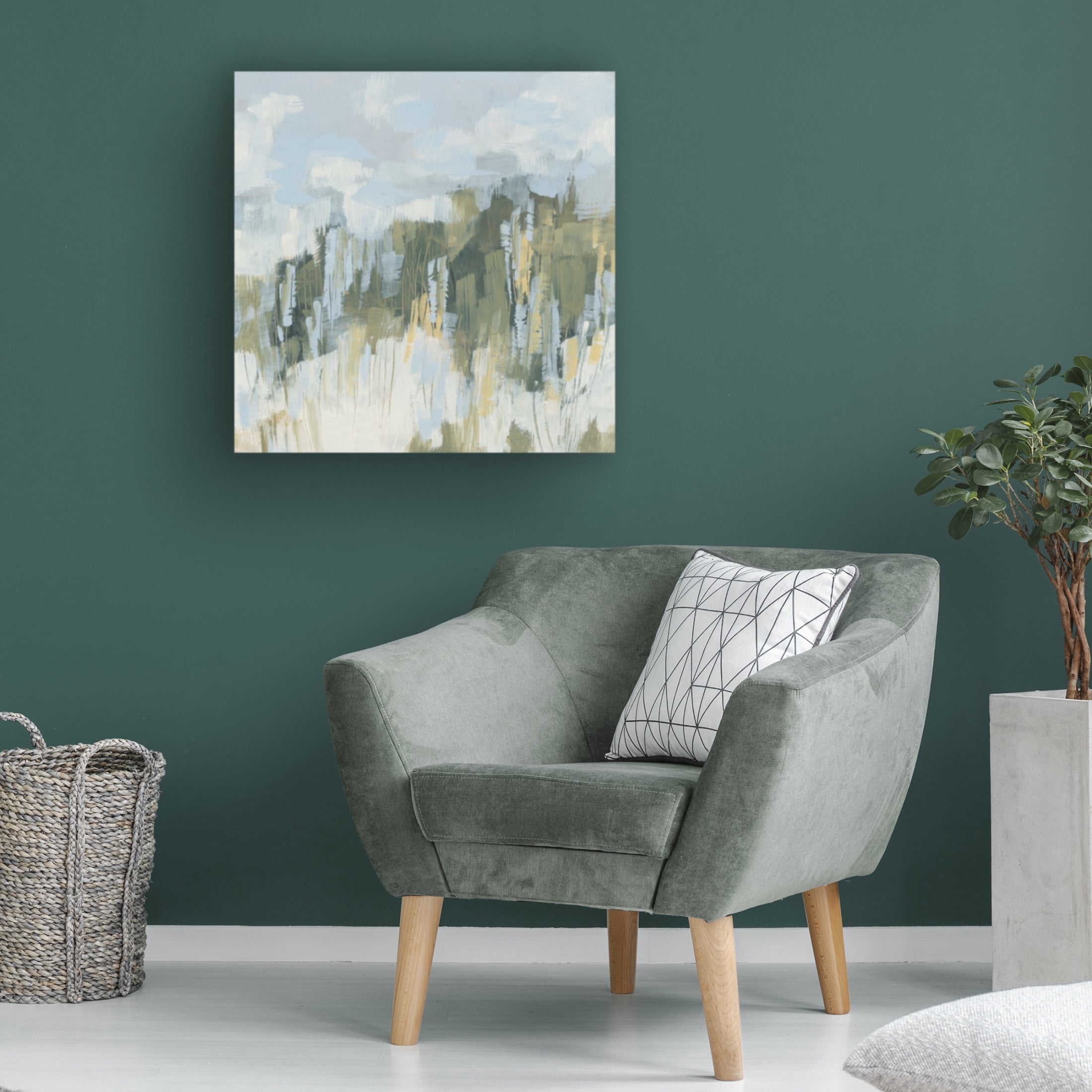 Trademark Fine Art June Erica Vess  Grassy Dunes II Canvas Wall Art