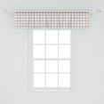 thumbnail image 2 of Ambesonne Geometric Window Valance, Geometric Line Art, 54" X 12", Black and White, 2 of 3