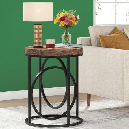Wood End Table
