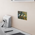 thumbnail image 5 of Yayeee Toggle Light Switch Wall Plate 3-Gang 6.37"x4.48" Decorative Outlet Cover, Green Floral Garden, 5 of 7
