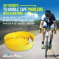 thumbnail image 3 of HAHDAXIA Bike Handlebar Tape EVA (Set of 2) Yellow - Enhance Your Bike Grip with These Bicycle Handle bar Tape - Wrap Your Bike for an Awesome Comfortable Ride (Set of 2, Yellow), 3 of 6