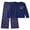 Blue Pink White Flower, variant on MINTREUS Womens Pajama Sets Long Sleeve Pj Set Soft Two Piece Sleepwear Set with Pockets