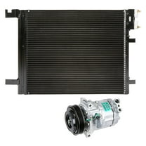 For Chevy HHR 2007-11 OEM Sanden PXV16 AC Compressor w/ A/C Condenser Drier - BuyAutoParts