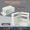 thumbnail image 3 of Cabinet Folding Organizer Sliding Spice Rack, 3 of 5