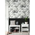 thumbnail image 5 of NextWall  Watercolor Flower Peel and Stick Wallpaper 20.5 in. W x 18 ft. L - Inkwell, 5 of 9