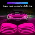 thumbnail image 6 of WKSCLPAI Car Interior Led Strip,59-Inch Automotive Hood Led Light Bar, Red Waterproof with Super Bright 5050 Rgb Beads, Easy Installation for Cars, Suvs and Trucks, 6 of 8