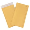 Box Partners Self-Seal Bubble Mailers w/Tear Strip #0 6" x 10" Kraft 250/Case B853SSTT