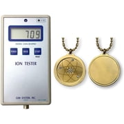 DYFUHO Magnetic Field Therapy Emf Protection Metatron Cube Shield Defense Necklace,Cosmic Energy Protection Necklace,Gold Color