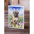 thumbnail image 2 of Bullmastiff Easter Egg Hunt Greeting Cards Pack of 8 7 in x 5 in, 2 of 3