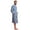 Light Blue, variant on TowelSoft Unisex Men's Terry Cotton Light Blue Bathrobe (One Size)
