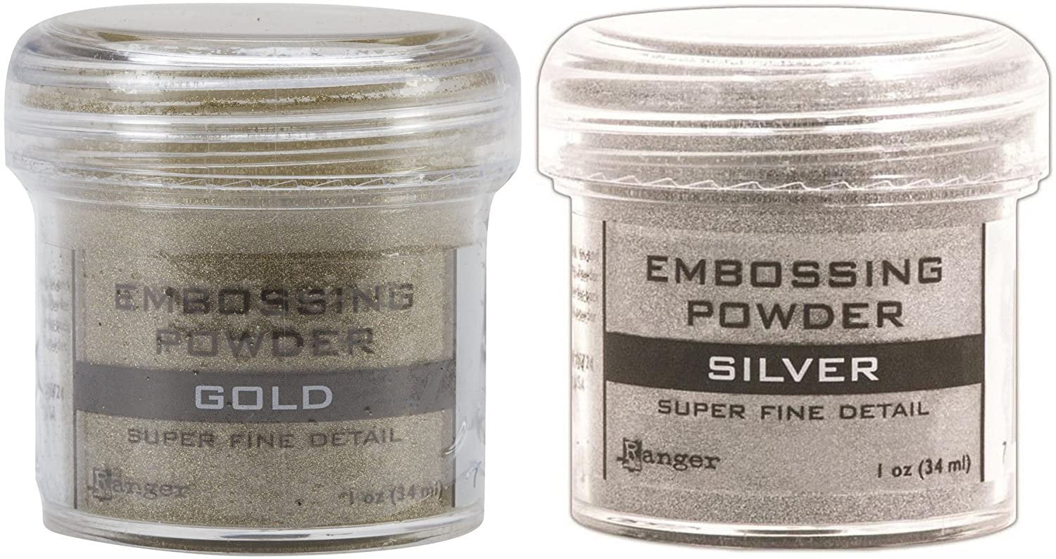 Ranger Silver-Embossing Powder Acrylic Multicolour 