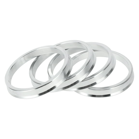 Unique Bargains Hub Centric Rings, 64.1mm ID to 72.1mm OD Vehicle Wheel Hubrings Aluminum Alloy, 4 Pcs