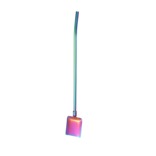 Cucharas de té Vajilla multiusos Mini cucharas para postres Cuchara de bar Ligera B-cuadrado recto