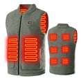 thumbnail image 2 of Winter 8 Area Heating Vest Double Key Control USB Electric Heating Vest Warm Vest Outdoor Ski Heating Jacket, 2 of 5