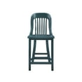 thumbnail image 4 of Linon Maylen Green Counter Stool W Wood Seat, 4 of 10