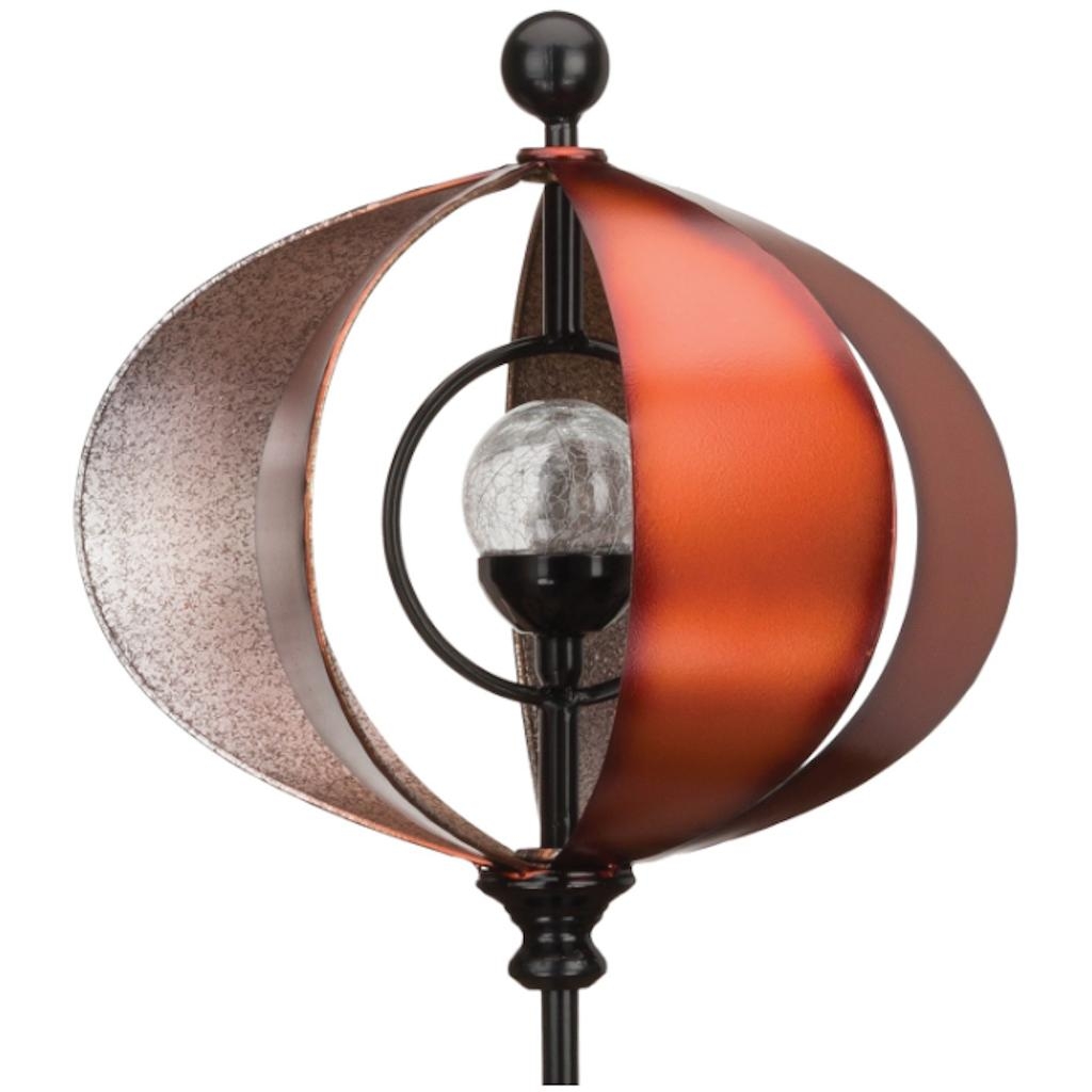 Regal Art and Gift 12750 65" Bronze/Silver Orb Wind Spinner