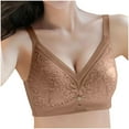 thumbnail image 4 of Tauxra Women's Bra Casual Embroidery Lace Bra with Comfortable, 4 of 6
