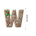thumbnail image 3 of Zhourta Christmas 26 Letters Pendant with Candy Cane Christmas Tree Hanging Decoration DIY New Year Scene Arrangement Ornament 3.15Inch, 3 of 5