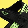 thumbnail image 6 of CAUYDY Boys Sports Active Sandals Open Toe Athletic Summer Shoe Adjustable Strap Lightweight Sandals(L101-Green,12), 6 of 9