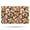 White-4, variant on 20x32 Inch Ultra Soft Faux Bath Mat Non Slip Absorbent Microfiber Bathroom Rug, Colorful Bricks, Patterns