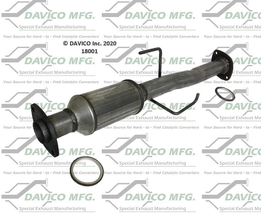 Davico Mfg Catalytic Converter P/N:18001 Fits select: 1999-2004 TOYOTA TACOMA