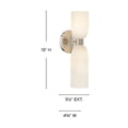 thumbnail image 2 of 52960PN-LL Hinkley Lighting Tallulah - 5W 2 LED Medium Wall Sconce-14.75 Inch Tall and 4.75 Inch Wide, 2 of 16