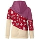 thumbnail image 5 of Sudadera con capucha y estampado navideño para mujer, sudadera con capucha y cordón de manga larga Fridja  fksj3576, 5 of 5