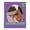 Purple Iris, variant on Purple Iris Picture Frame Mat for 10x12 Frames - Oval Opening for 8x10 Photos - 10 Mats